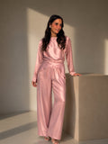 Satin Two-Piece Set